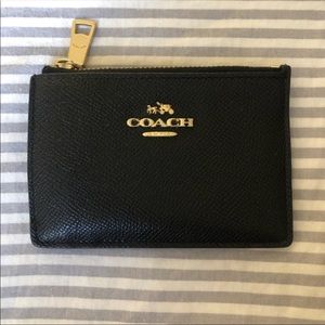 Coach black card holder